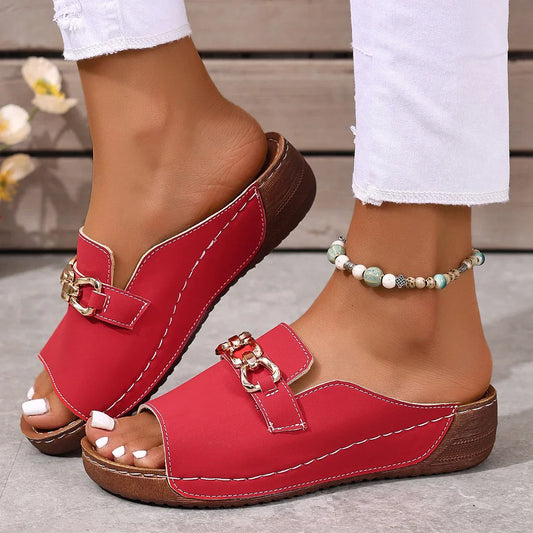 Kiara Orthopaedic Wedge Heel Sandals — view 2