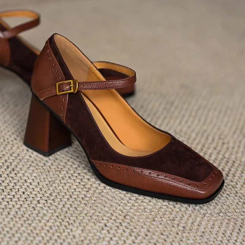 Leslie Vintage Look Heels