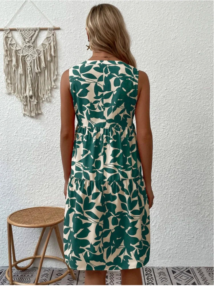 Grace Chic Sleeveless Mini Dress