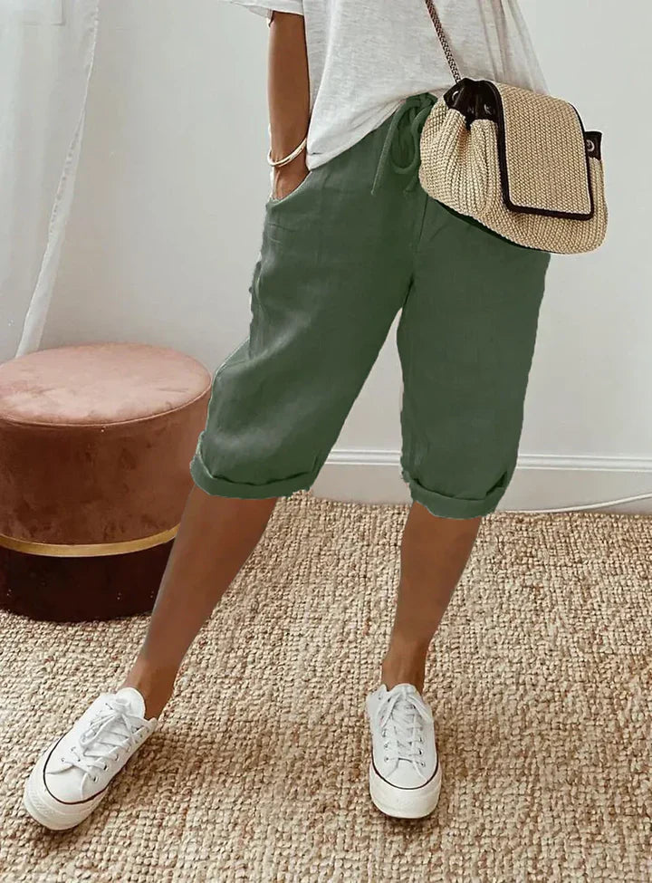 Isla Elegant Hawaiian Style Pants