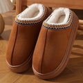 Layla Fluffy Platform Slippers