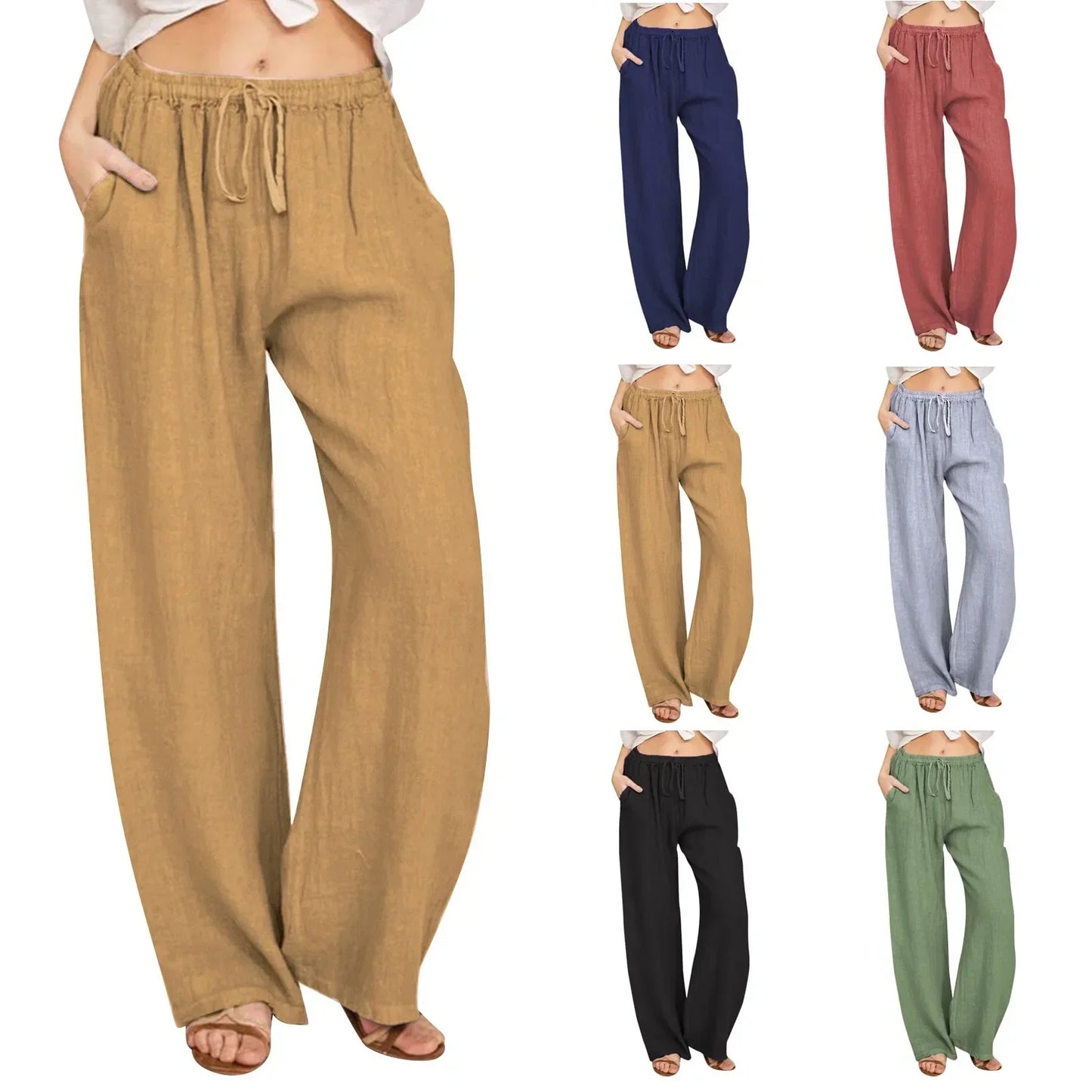 Savannah Comfortable Cotton Linen Pants