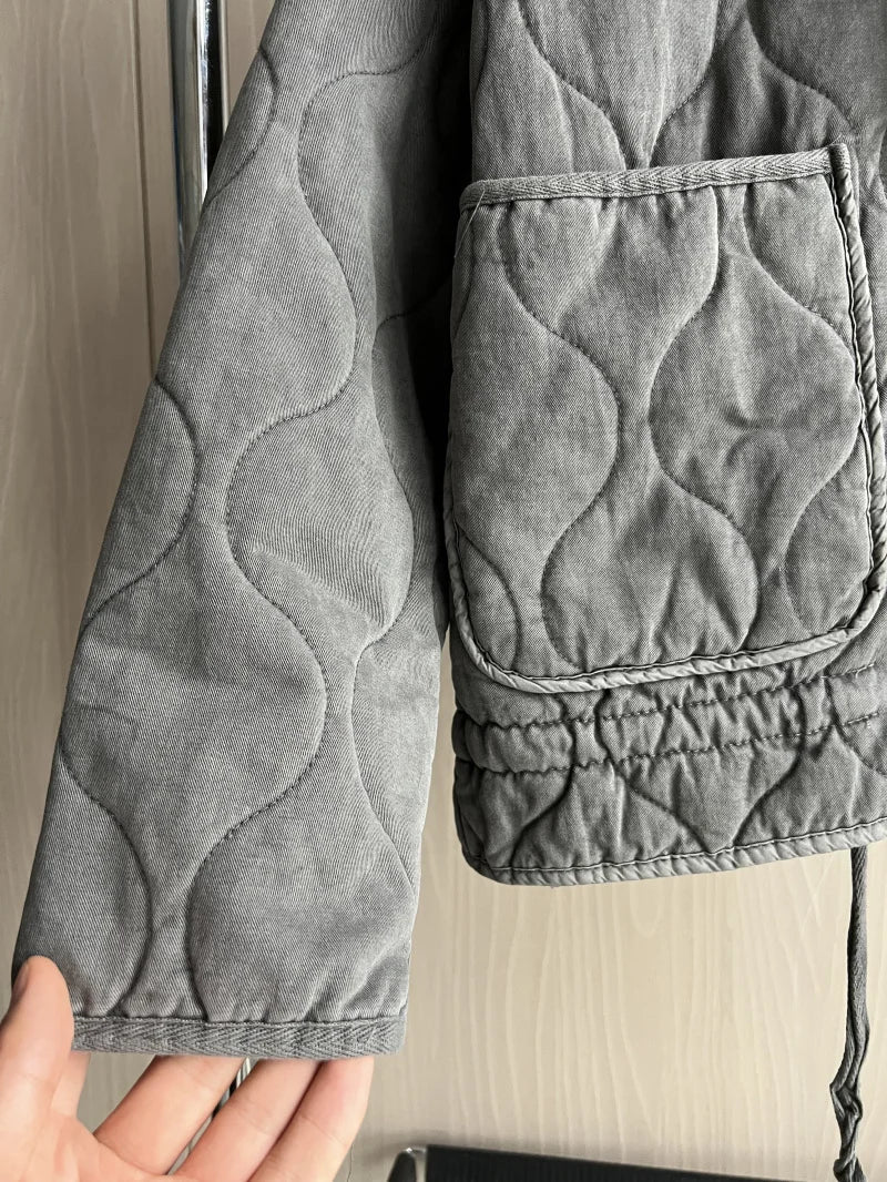 Megan Vintage Quilted Cotton Jacket