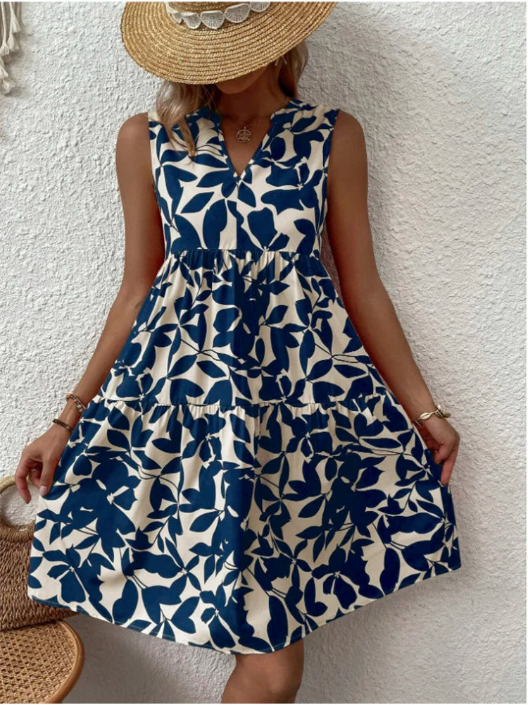 Grace Chic Sleeveless Mini Dress