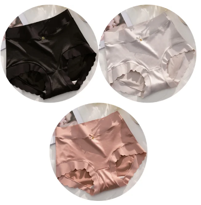 Maria Seamless Antibacterial Silk Panties