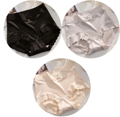 Maria Seamless Antibacterial Silk Panties