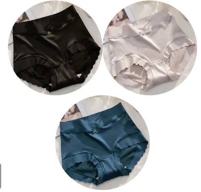 Maria Seamless Antibacterial Silk Panties