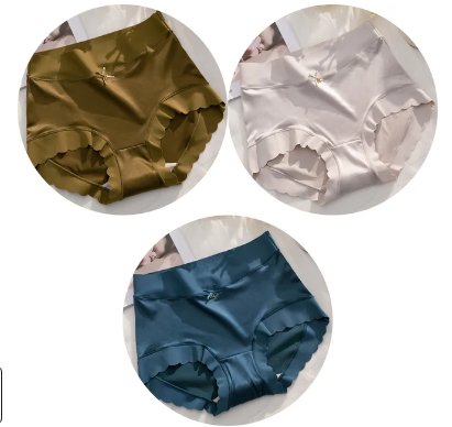 Maria Seamless Antibacterial Silk Panties