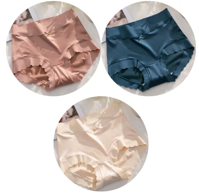 Maria Seamless Antibacterial Silk Panties