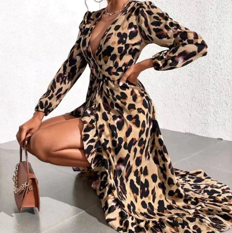 Lisandra - V-neck Wrap Dress
