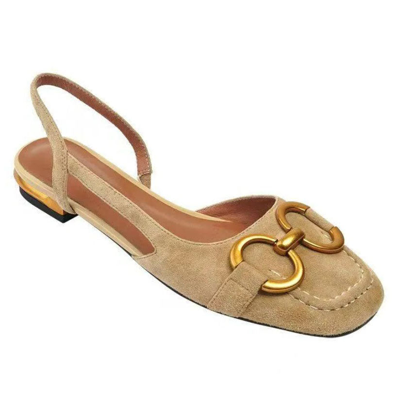 Brenna Orthopaedic Leather Buckle Sandals