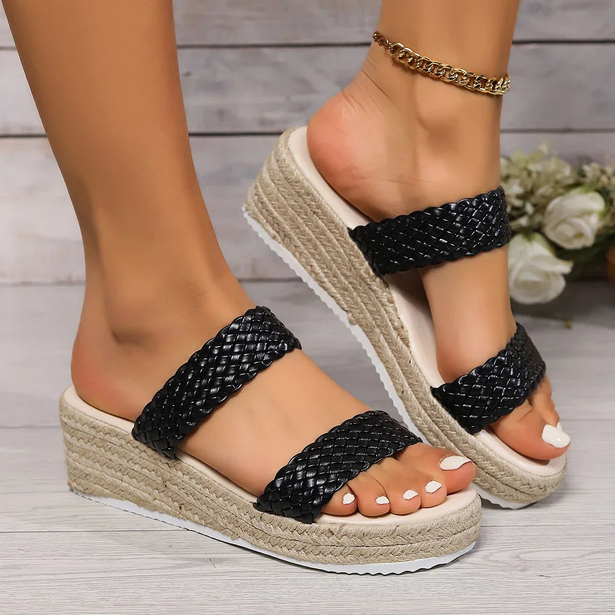 Roselle Stylish Comfortable Wedge Sandals