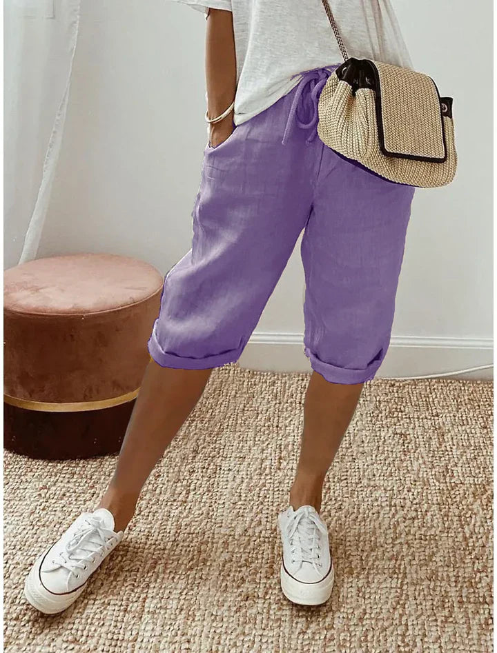 Isla Elegant Hawaiian Style Pants