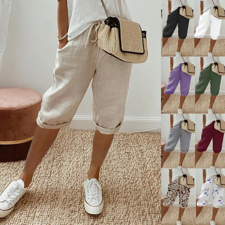 Isla Elegant Hawaiian Style Pants