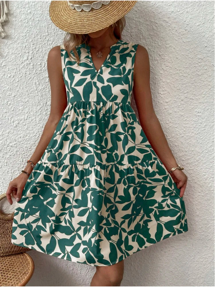 Grace Chic Sleeveless Mini Dress