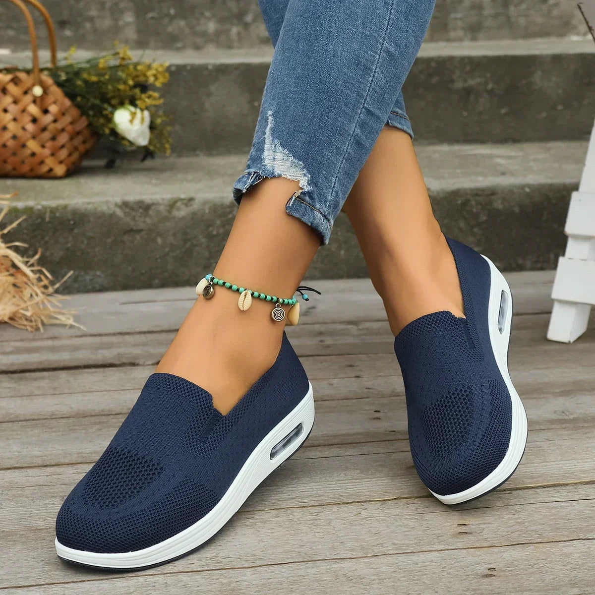 Trixie Platform Mesh Sneakers