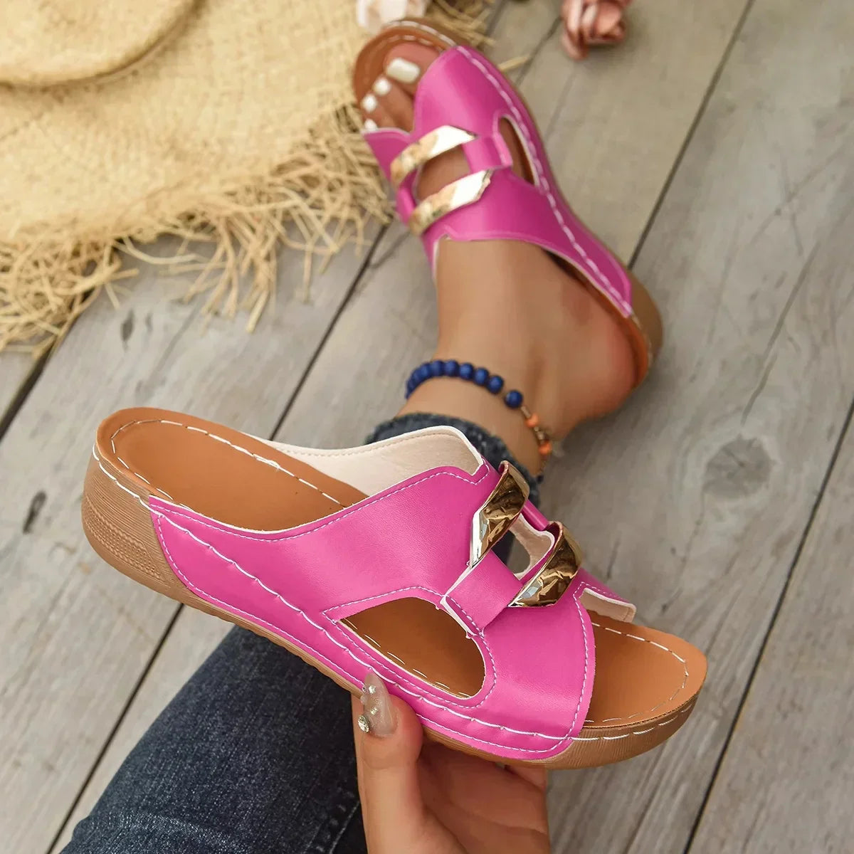 Sophia Orthopaedic Wedge Heel Sandals