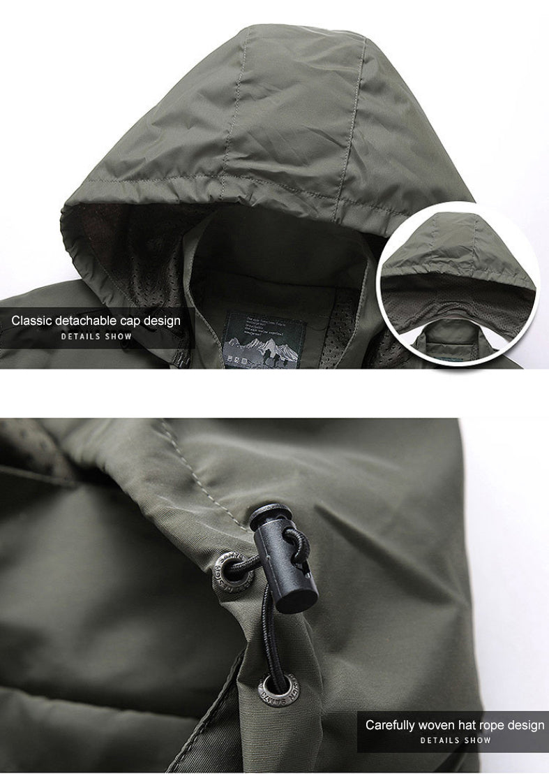 Greg Water and windproof softshell winter jacket
