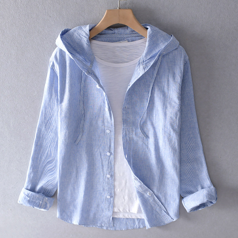 Araceli Breathable Linen Blouse
