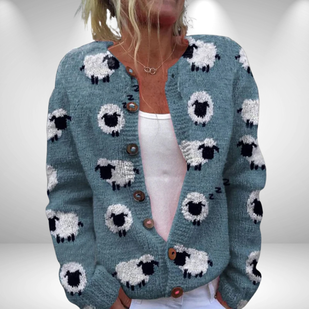 Milana Printed Loose Cardigan