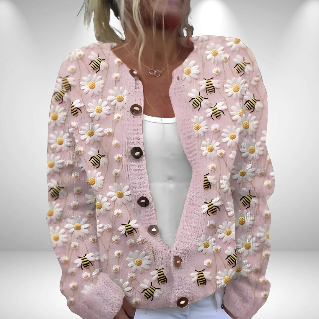 Milana Printed Loose Cardigan