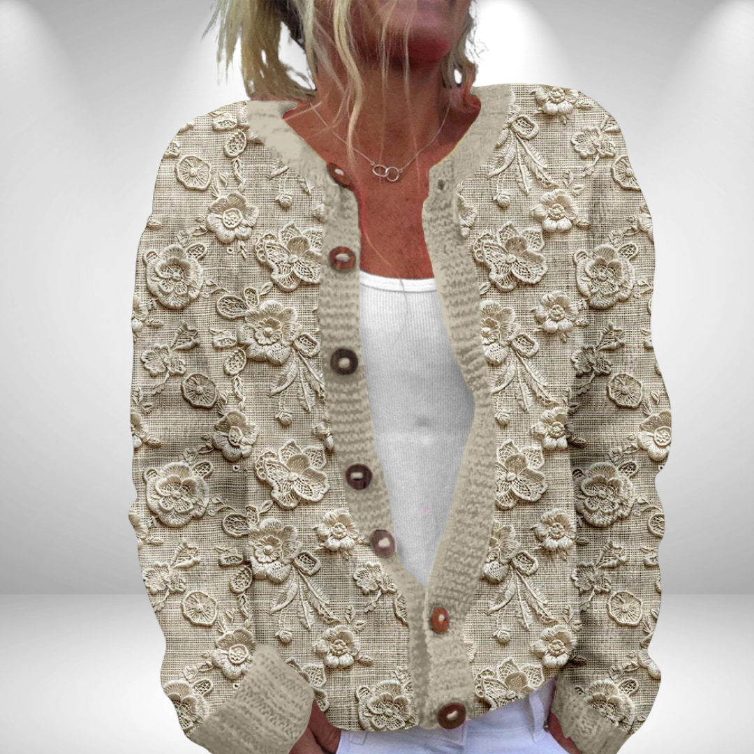 Milana Printed Loose Cardigan