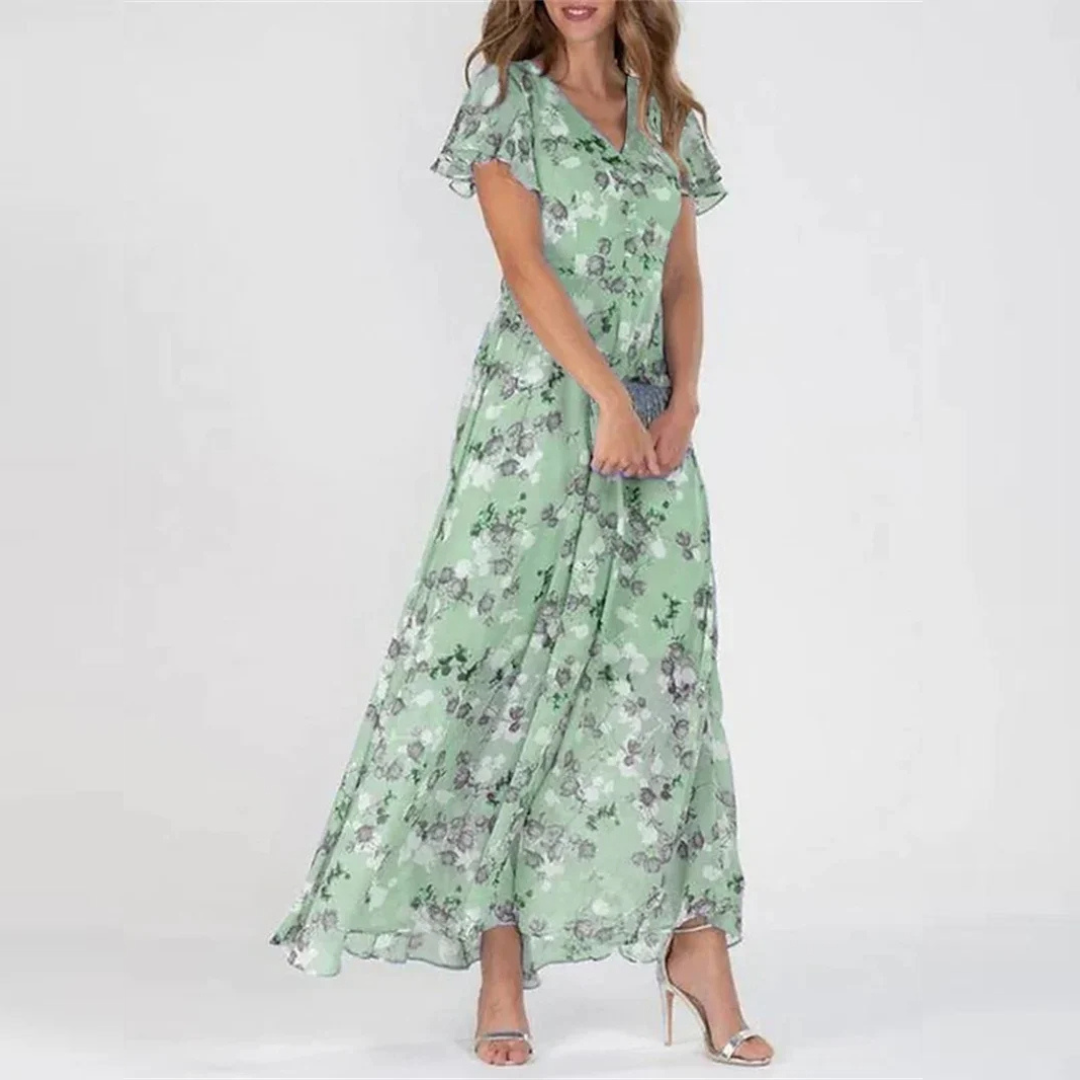 Carol Elegant Tummy-Enhancing Dress