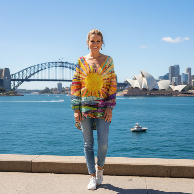 Zafira Premium Fabric Blouse