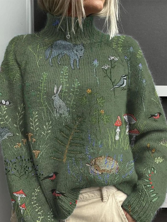 Sasha Cozy Turtleneck Jumper