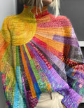 Andrea Vibrant Turtleneck Sweater