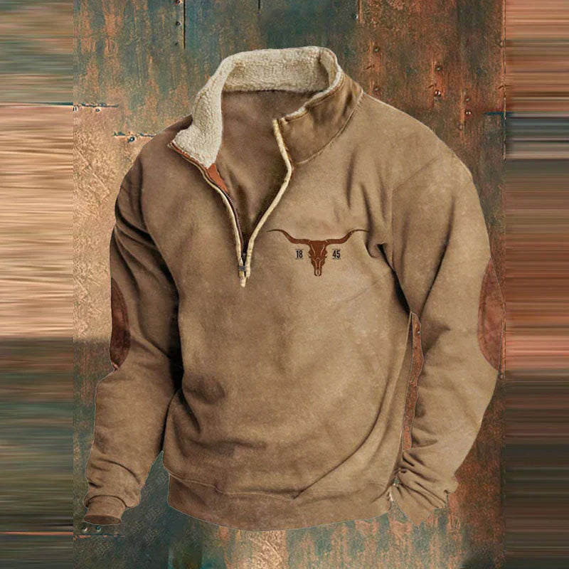 Liam - Modern Zip-Up Sweater