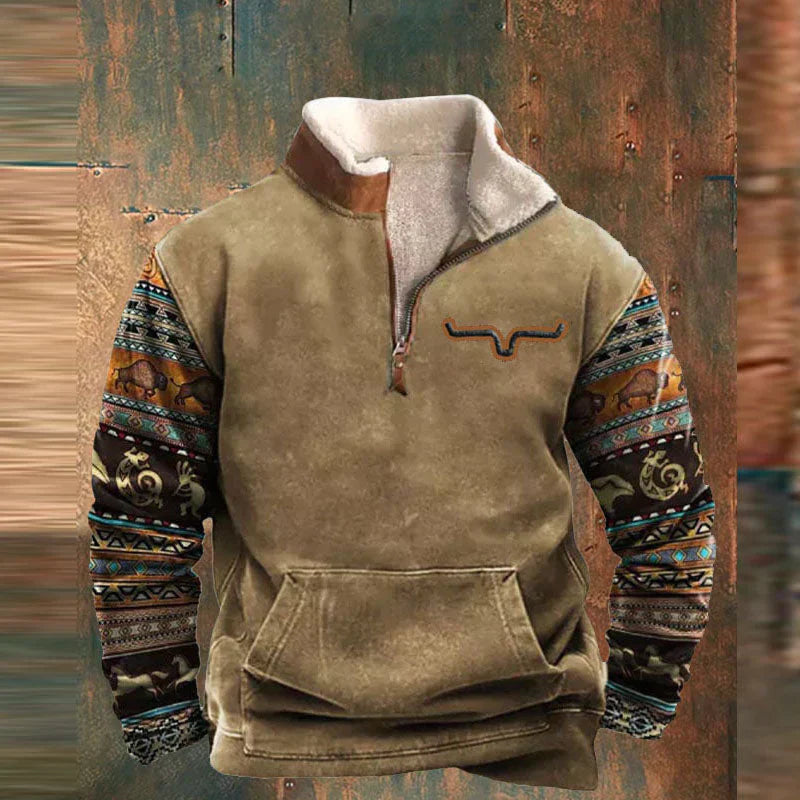 Liam - Modern Zip-Up Sweater