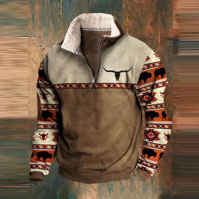 Liam - Modern Zip-Up Sweater