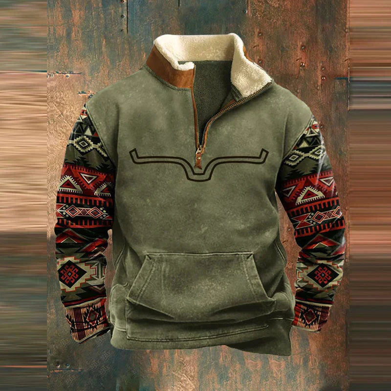 Liam - Modern Zip-Up Sweater