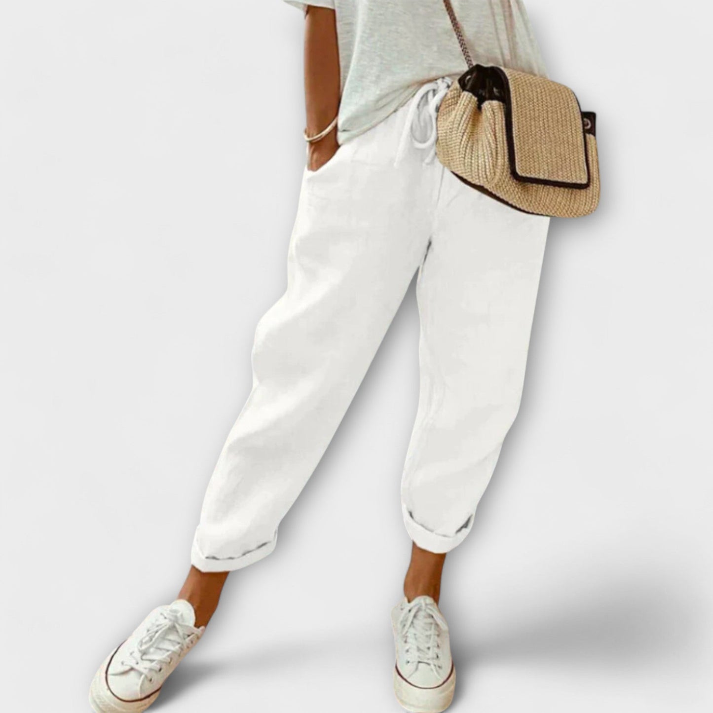 Ruby Relaxed Linen Trousers