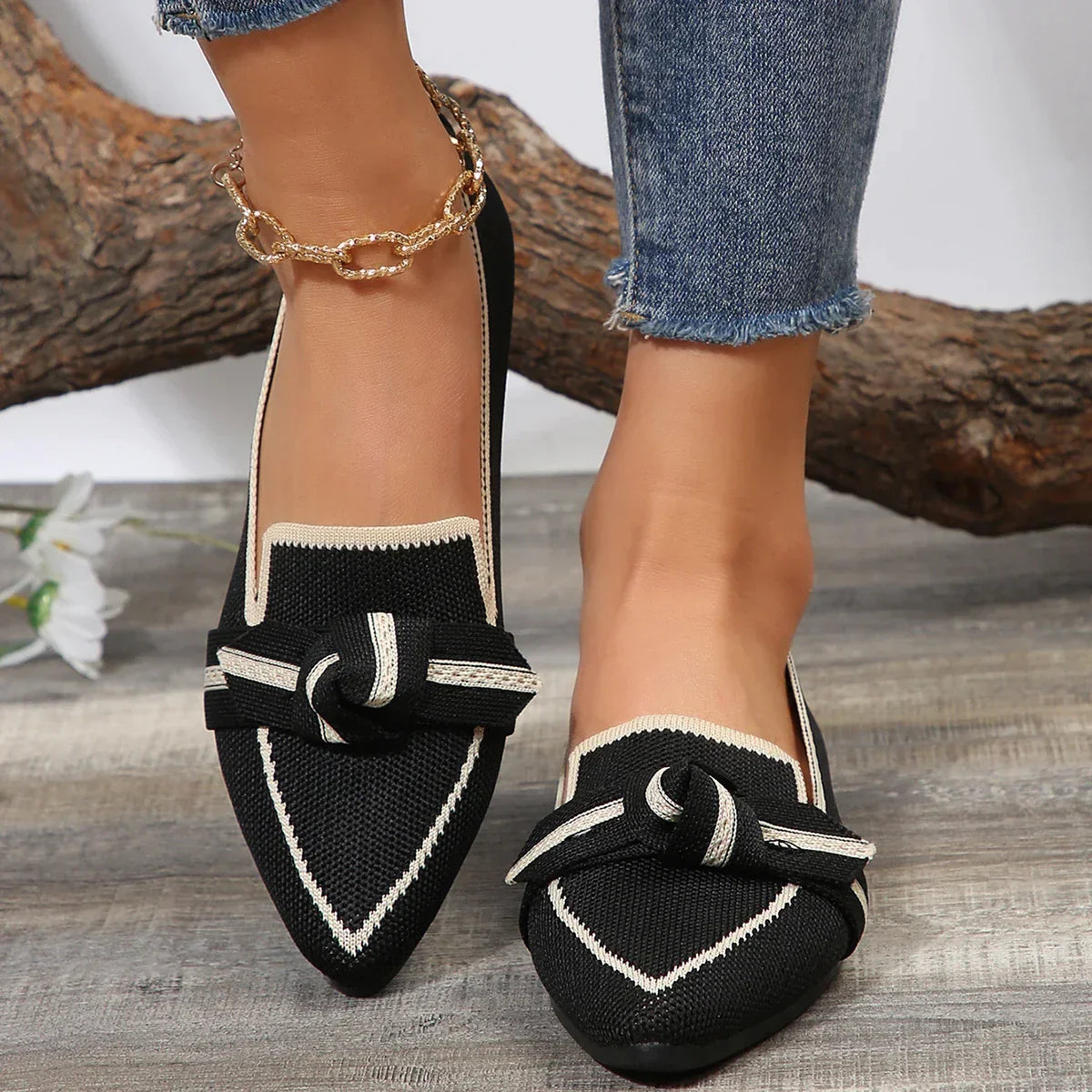 Nellie Casual Pointed Toe Slip-On