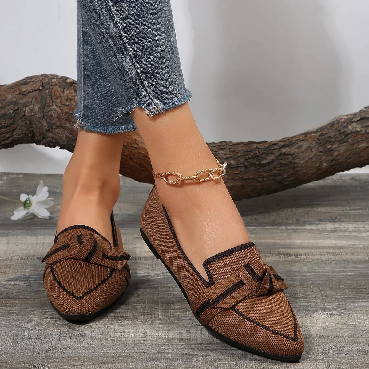 Nellie Casual Pointed Toe Slip-On