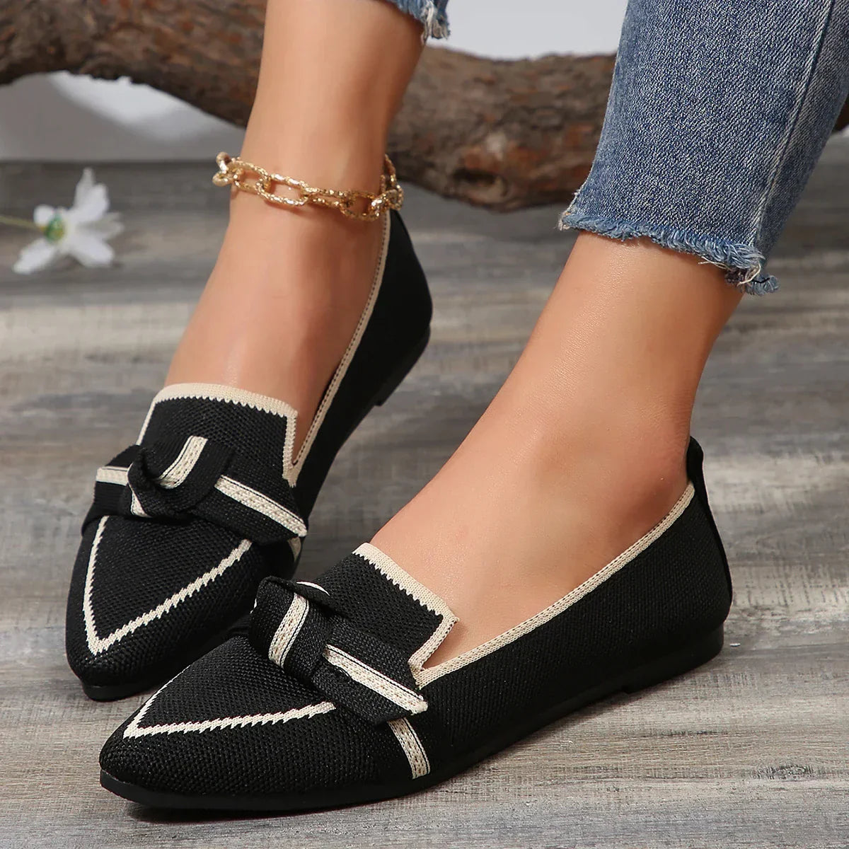 Nellie Casual Pointed Toe Slip-On