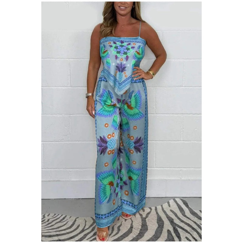 Evelyn Exotic Printed 2-Piece Set