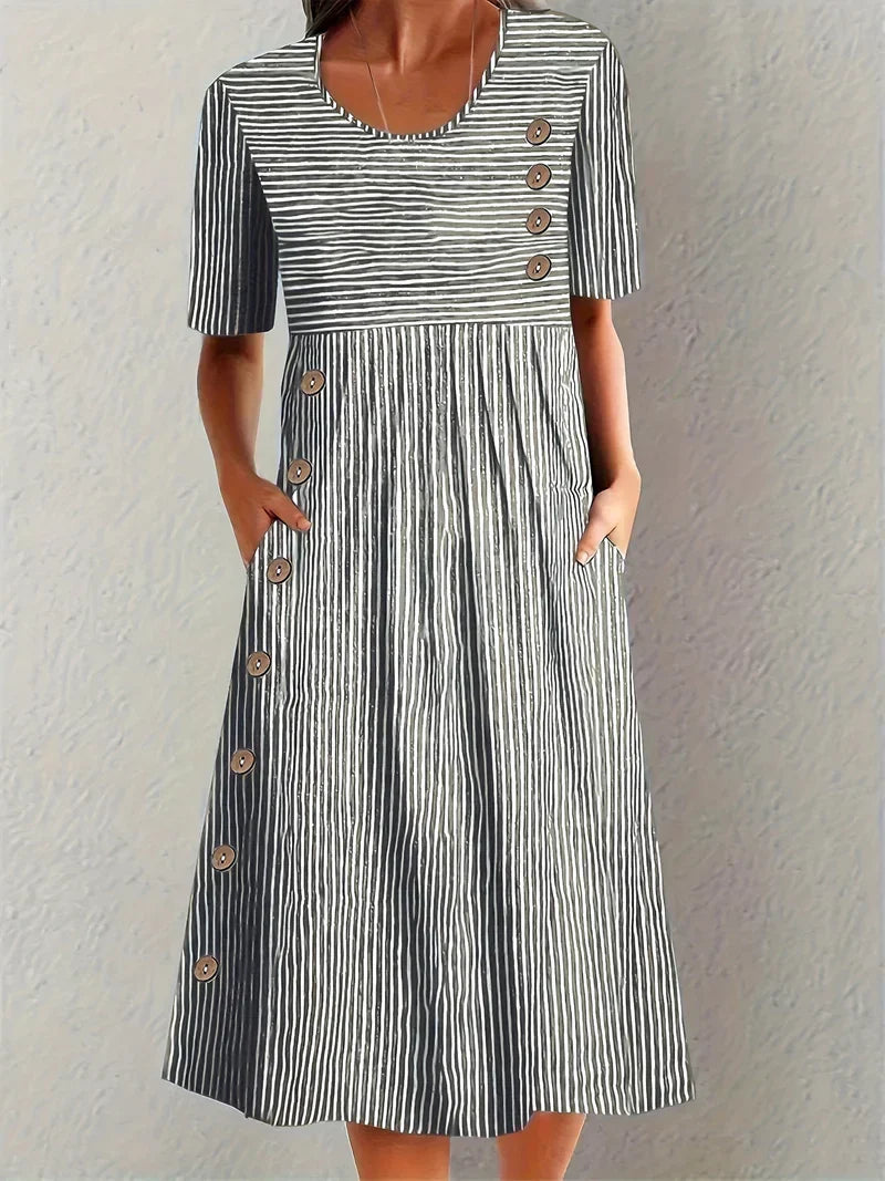 Matilda Striped Summer Dress