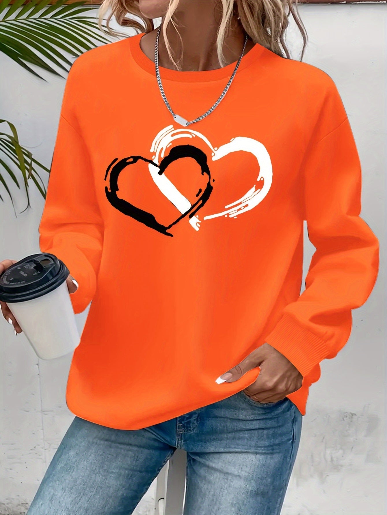 Sharlene Elegant Heart Sweater