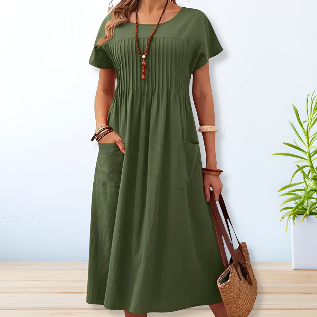 Gigi Elegant Dress with Pockets