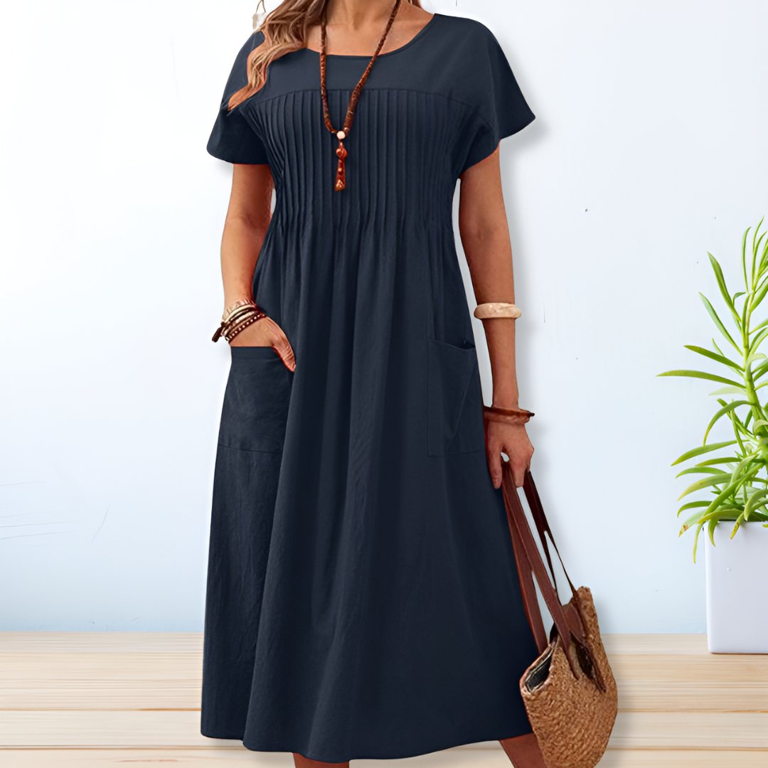 Gigi Elegant Dress with Pockets
