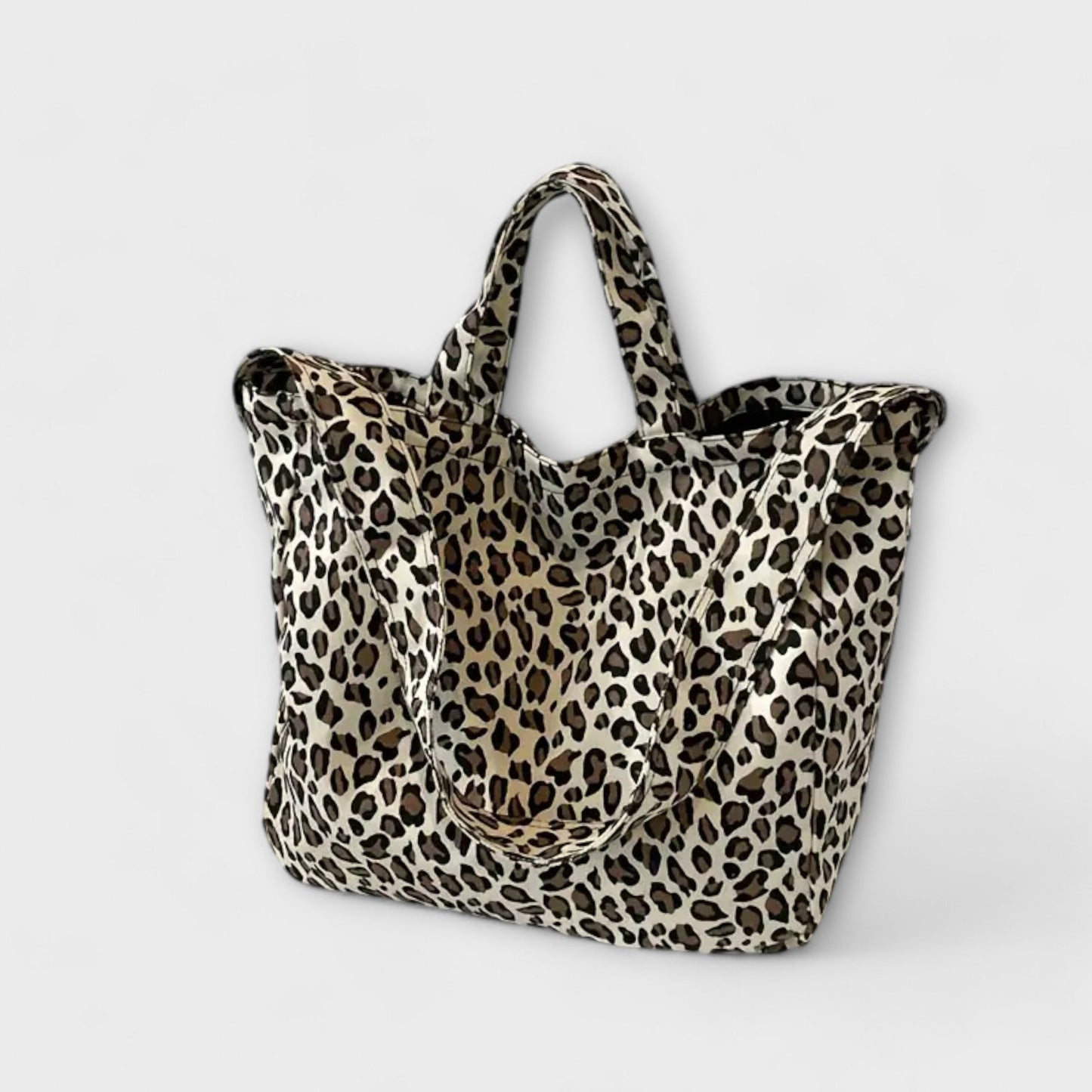 Collete Stylish Leopard Print Tote