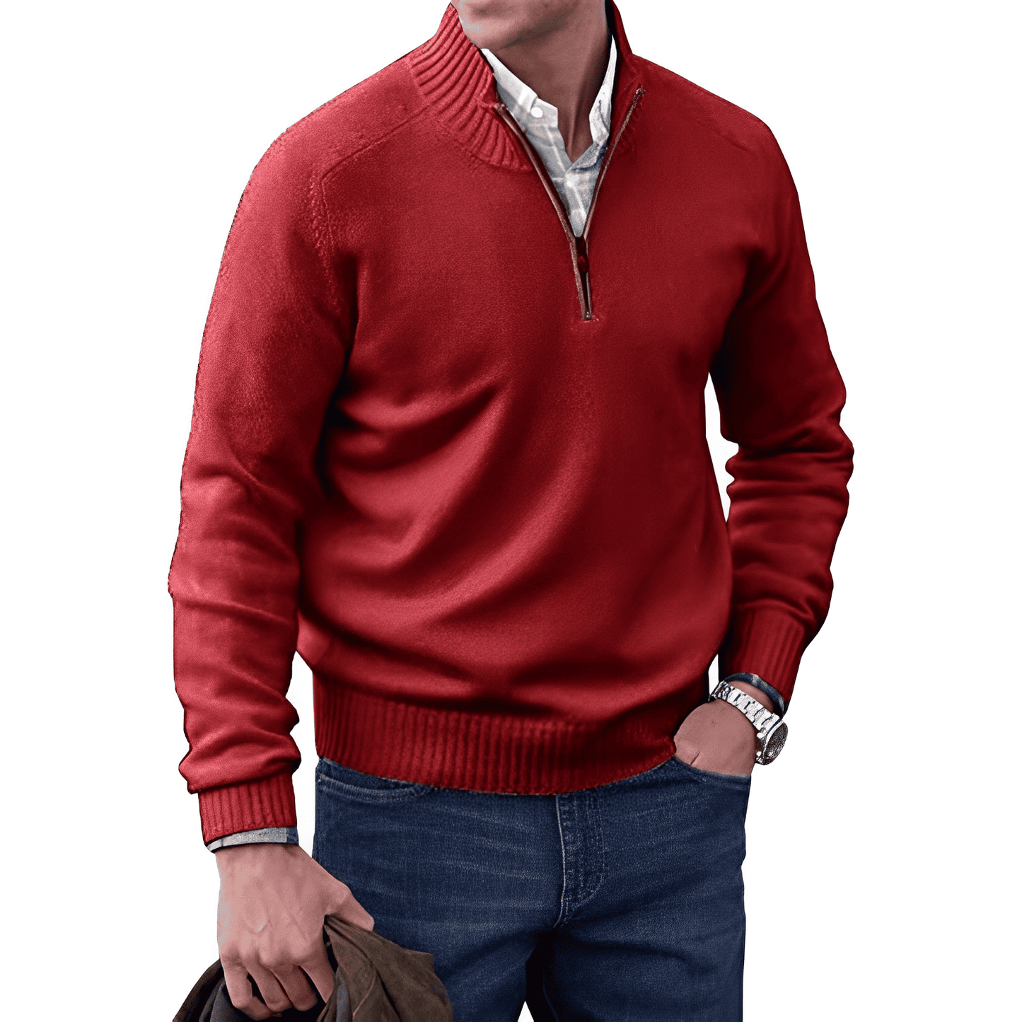 Thierry Zippered Sweater