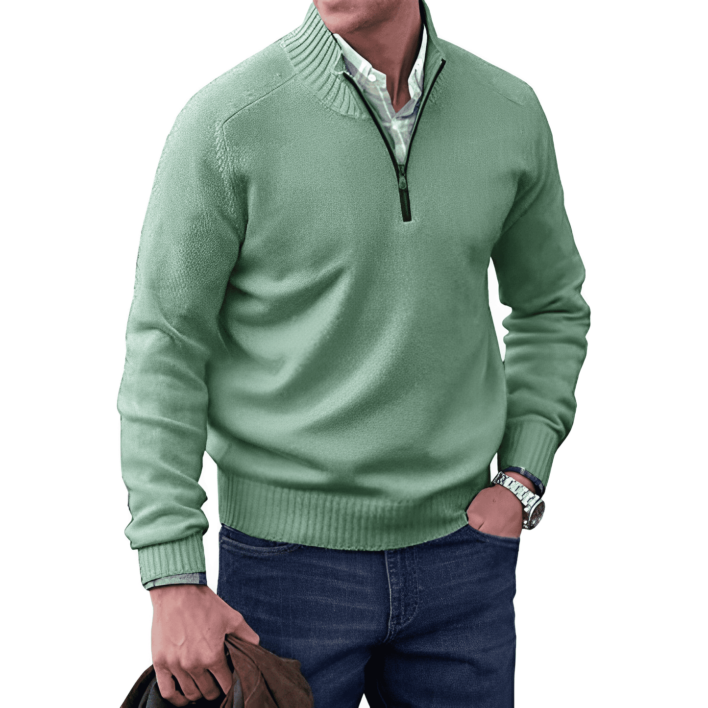 Thierry Zippered Sweater