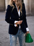Kelly Elegant Velvet Blazer