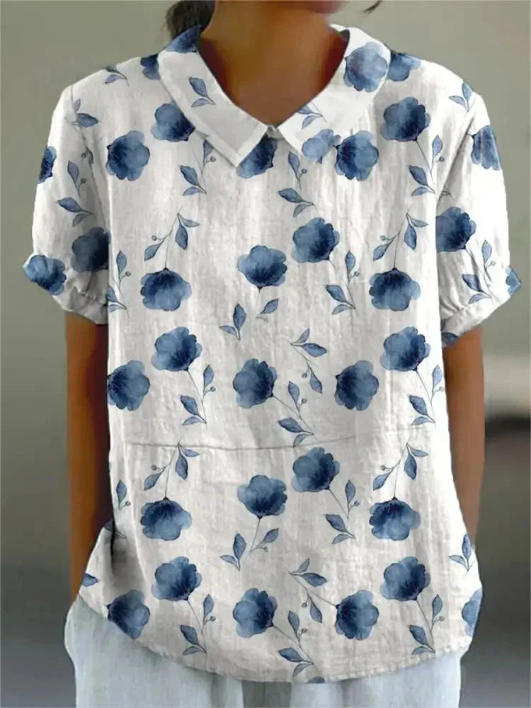 Lily Floral Print Shirt