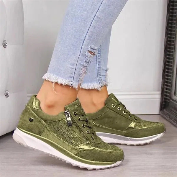 Gabri Zip-Up Orthopaedic Sneakers