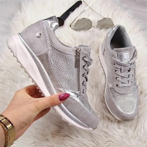 Gabri Zip-Up Orthopaedic Sneakers